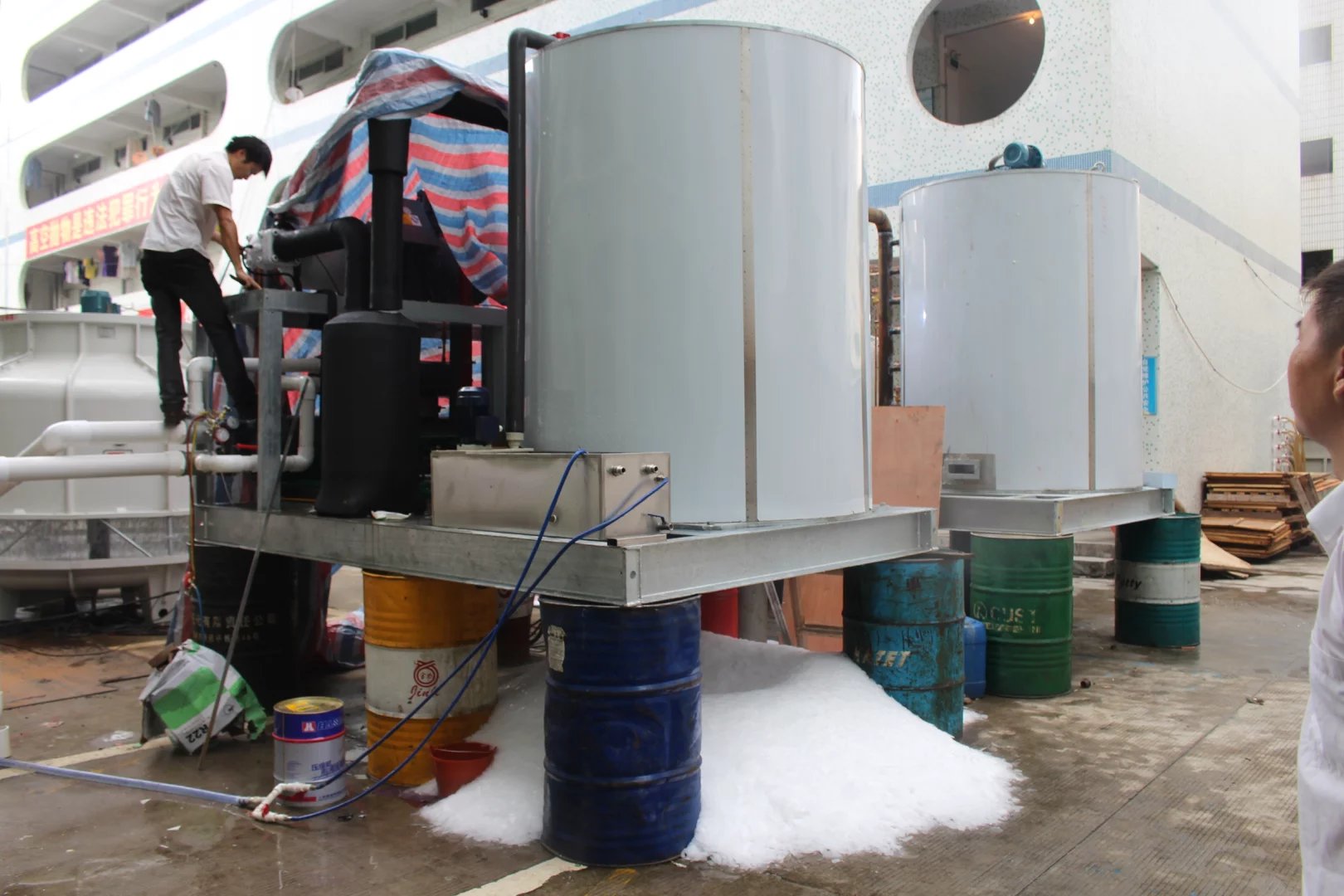 混泥土降溫片冰機