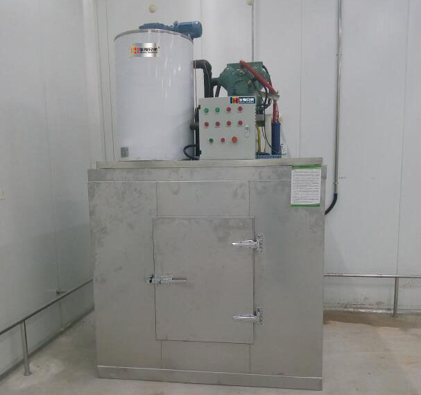 某食品加工廠-1噸片冰機