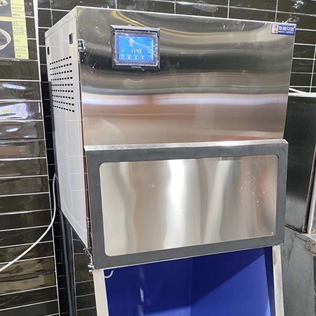 500公斤雪花制冰機交付中山某海鮮店