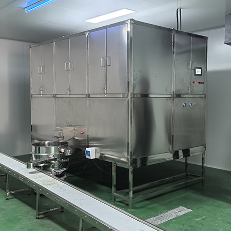 5噸方塊制冰機交付山東某冰杯加工廠