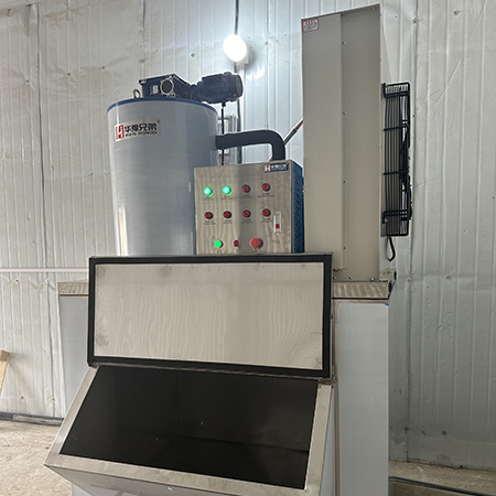 2噸片冰機(jī)交付山東德州某食品廠