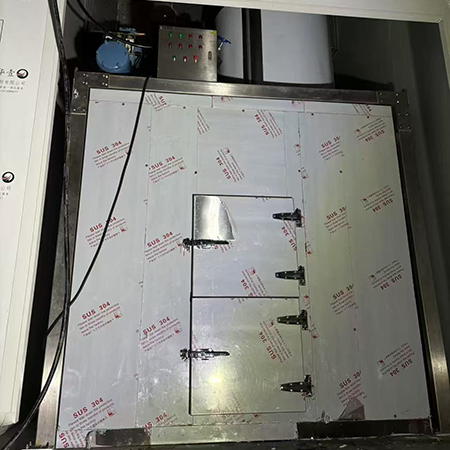 8噸片冰機交付廣東雷州某工廠